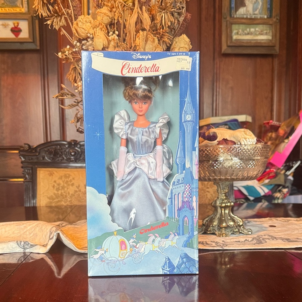 Disney Cinderella Doll in Elegant Silver and White